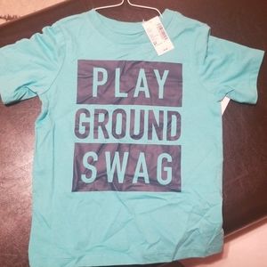 Play ground swag tshirt nwt 4t